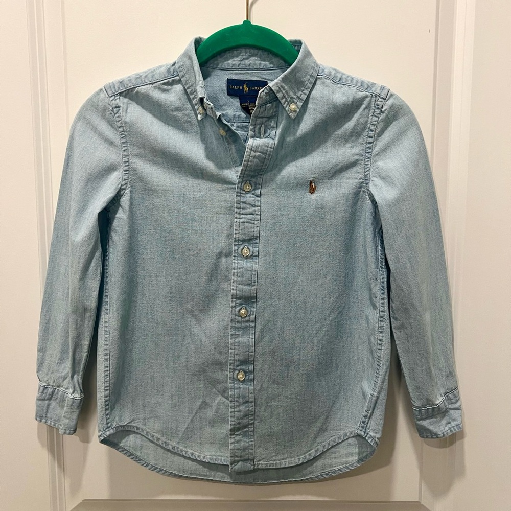 Ralph Lauren Kids Girls Shirt Size 7 EXCELLENT CONDITION